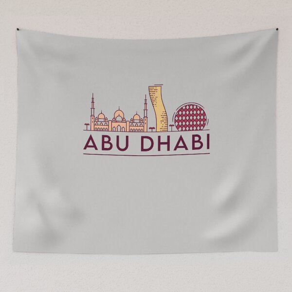Item preview, Abu Dhabi cityscape designed and sold by chrlalexandru.