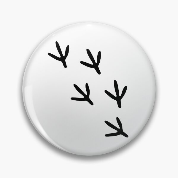Item preview, Chicken footprints designed and sold by H Locke.