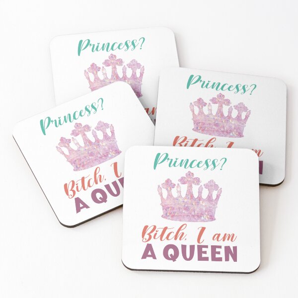 Item preview, PRINCESS? BITCH, I AM A QUEEN designed and sold by Valifer.