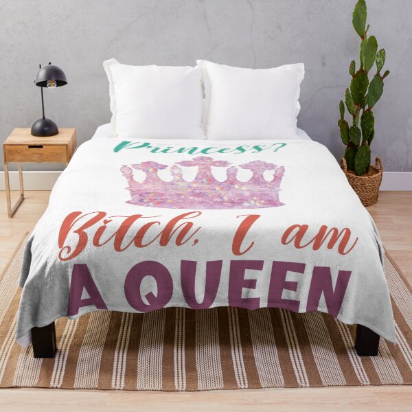 Item preview, PRINCESS? BITCH, I AM A QUEEN designed and sold by Valifer.