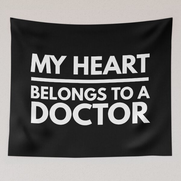 Item preview, My Heart Belongs To A Doctor designed and sold by texteestore.