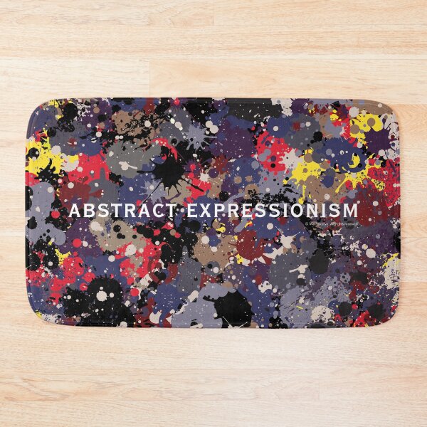 Item preview, WE PERCEIVE | WE LOVE ABSTRACT EXPRESSIONISM - Dripping, Pouring and Splashing with Jackson Pollock Style Original in Primary Colors designed and sold by Luis Wong | We Perceive.