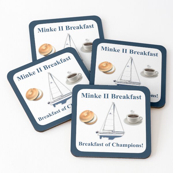 Item preview, Minke II Breakfast of Champions designed and sold by RedBubbleBath.