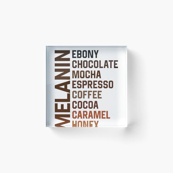 Item preview, Melanin Many Shades of Brown Black Pride Melanin caramel  designed and sold by Dream-bubble.