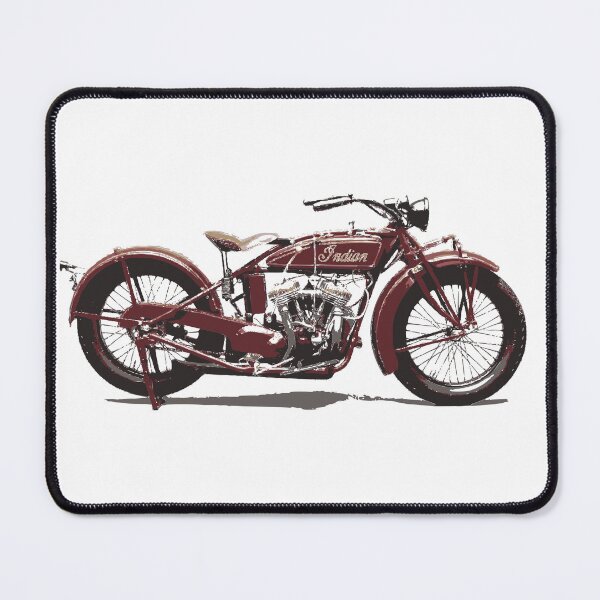Item preview, Vintage 1926 Indian Scout Motorcycle Classic Motorbike Biker Design designed and sold by Moonrock Design.