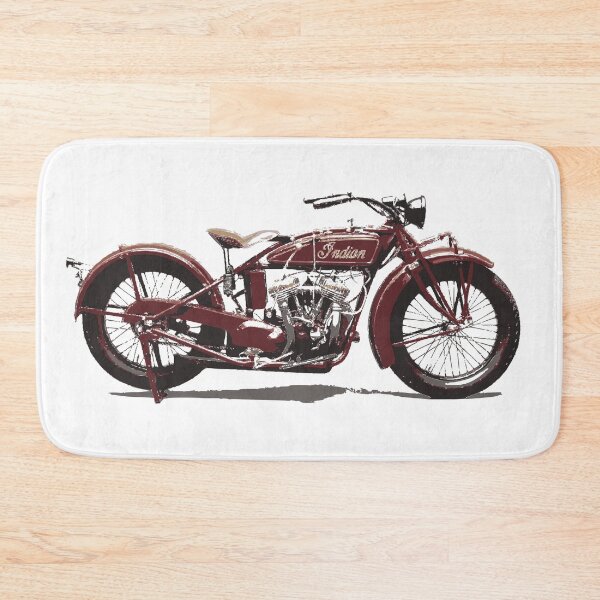 Item preview, Vintage 1926 Indian Scout Motorcycle Classic Motorbike Biker Design designed and sold by Moonrock Design.
