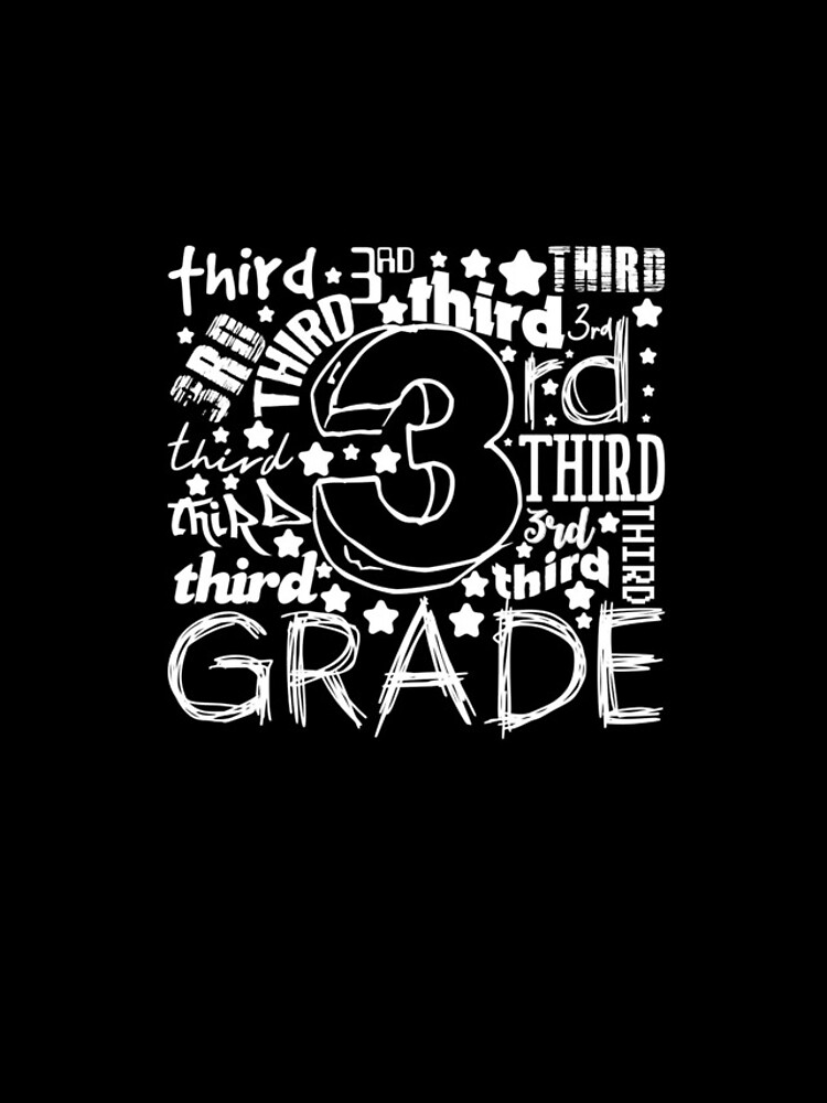 Aperçu 4 sur 4. Coque iPhone avec l'œuvre Third Grade Doodle Back To School Student Teacher 3rd Grade Gear créée et vendue par DynamicDesign.