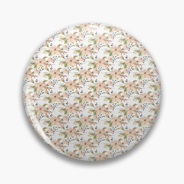 Item preview, Pink Flower Watercolor Painting Pattern designed and sold by supnups.