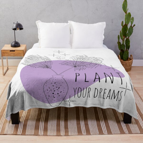 Item preview, Plant Your Dreams - Boho Style Inspirational Quote designed and sold by Naturalist Prints.