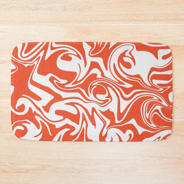 Item preview, Spill - Orange and White designed and sold by LAEC-Shop.