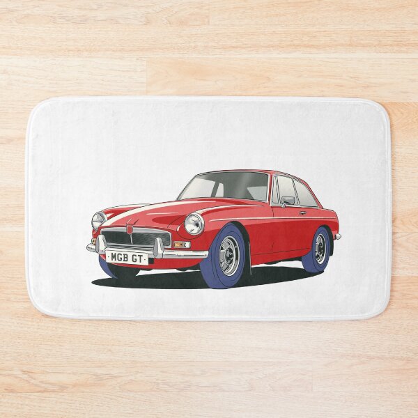 Item preview, MGB GT in Flame Red designed and sold by Webazoot Industries - Car Art.