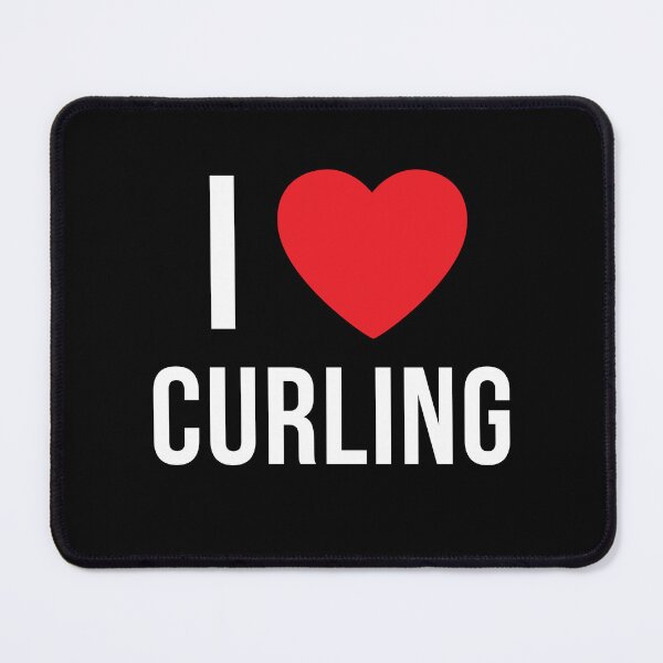 Item preview, I ♥ CURLING designed and sold by TheILoveShop ❤️.