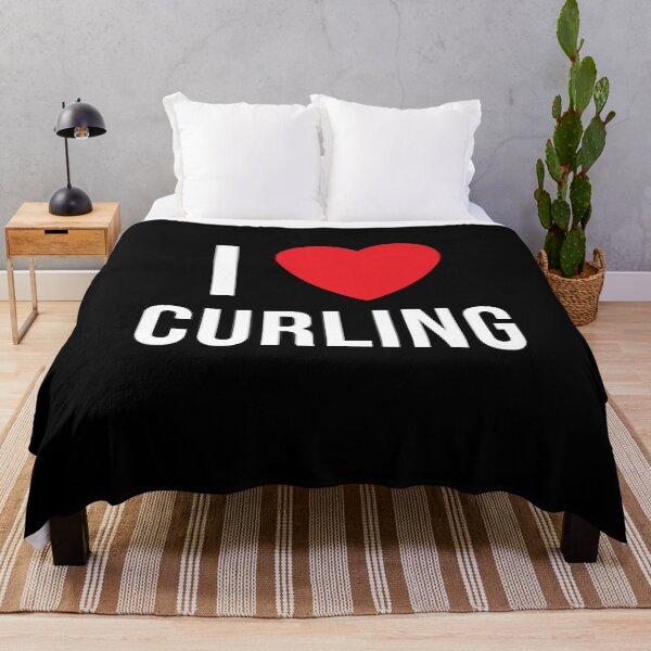 Item preview, I ♥ CURLING designed and sold by TheILoveShop ❤️.