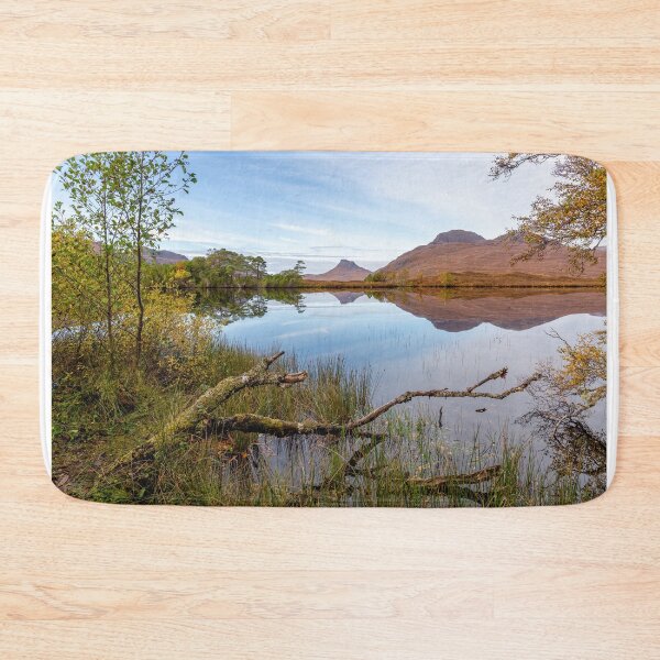 Item preview, Loch Cul Dromannan in Autumn Assynt Scotland. designed and sold by PhotosEcosse.