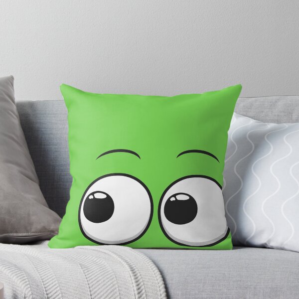 Item preview, Eyes Green Throw Pillow  designed and sold by classypillows.