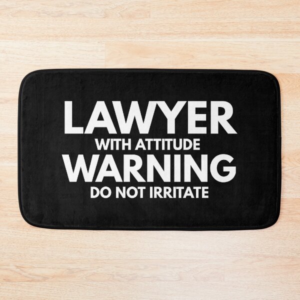 Item preview, Lawyer With Attitude Warning Do Not Irritate designed and sold by texteestore.