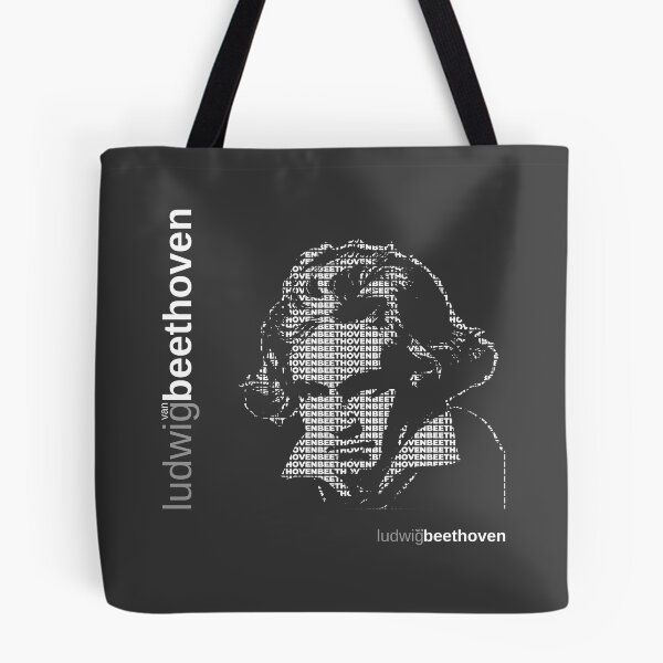 Item preview, Ludwig van Beethoven typographic poster designed and sold by CMYKStudio.