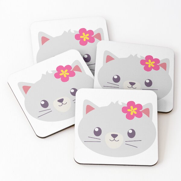 Item preview, Cute kitty face designed and sold by EMIPRINCESS.