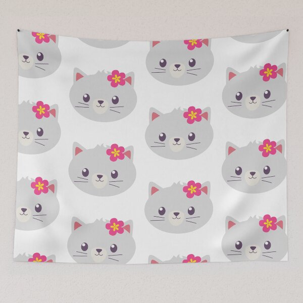 Item preview, Cute kitty face designed and sold by EMIPRINCESS.