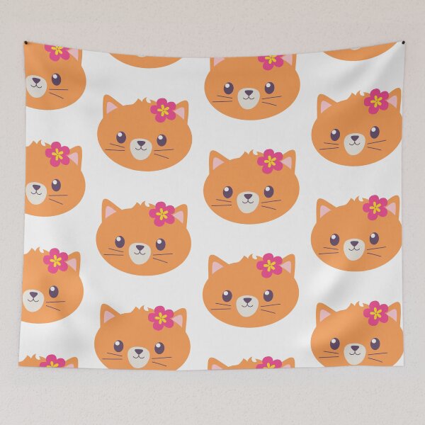 Item preview, Cute kitty face designed and sold by EMIPRINCESS.