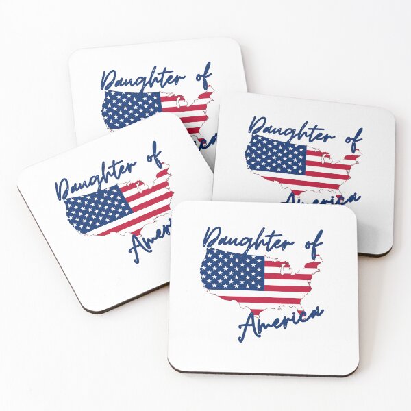 Item preview, Daughter of America Map Flag designed and sold by NovawayDirect.