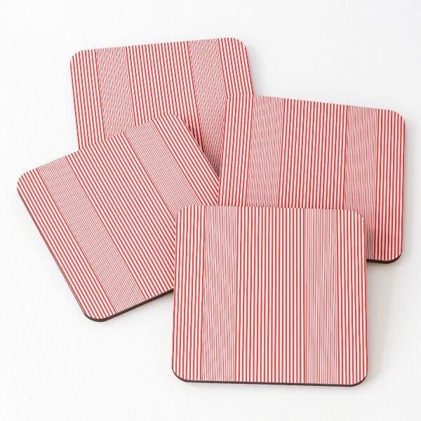 Item preview, Red Stripes Pattern Designs designed and sold by Zareen Sayyed.