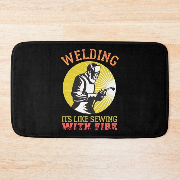 Item preview, Welding Is Like Sewing With Fire Sticker designed and sold by allysonhat.