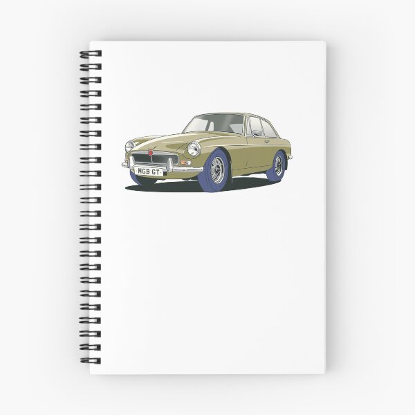 Item preview, MGB GT in Bronze Metallic designed and sold by Webazoot Industries - Car Art.