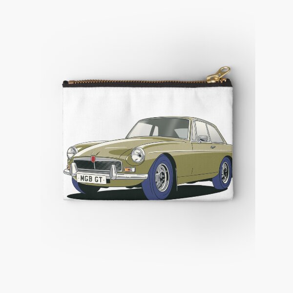 Aperçu de l'œuvre MGB GT en bronze métallisé créée et vendue par Webazoot Industries - Car Art.