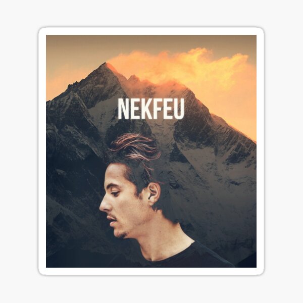 "Nekfeu - Design" Sticker by KamkamVI | Redbubble