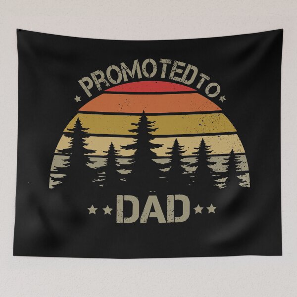 Item preview, Promoted To Dad, New Father Cute Vintage - Beautiful Premium Quality Gift Idea  , New Mommy ,  Gift, Expecting dad Gift, daddy Gift, New Gift , gift idea for father's day,birthday,pegnant announcement designed and sold by ourpretty.