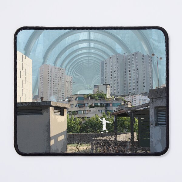 Item preview, Paris Housing Blocks Collage  designed and sold by MancBusyBee.