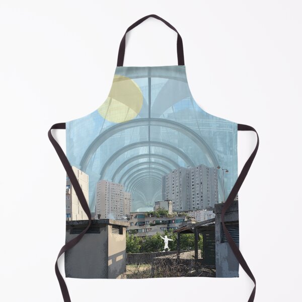 Item preview, Paris Housing Blocks Collage  designed and sold by MancBusyBee.