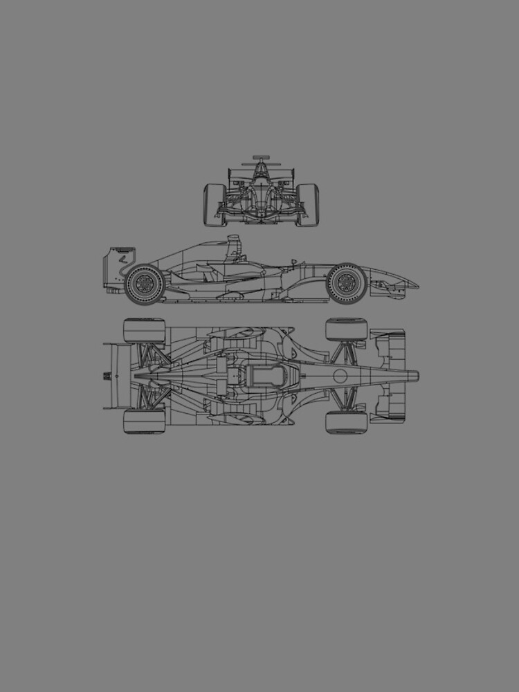 Imagen 4 de 4, Funda de iPhone con la obra Formula Racecar Schematic Racing Formula Racecar Driver Gear, diseñada y vendida por DynamicDesign.