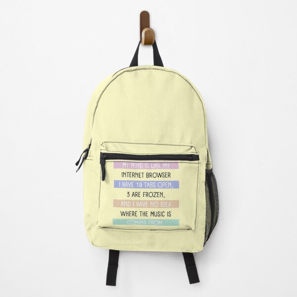 Item preview, My Mind Is Like an Internet Browser - Funny Computer Quote designed and sold by alchemytree.