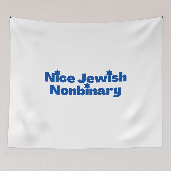 Item preview, Nice Jewish Nonbinary designed and sold by NJGDesigns.