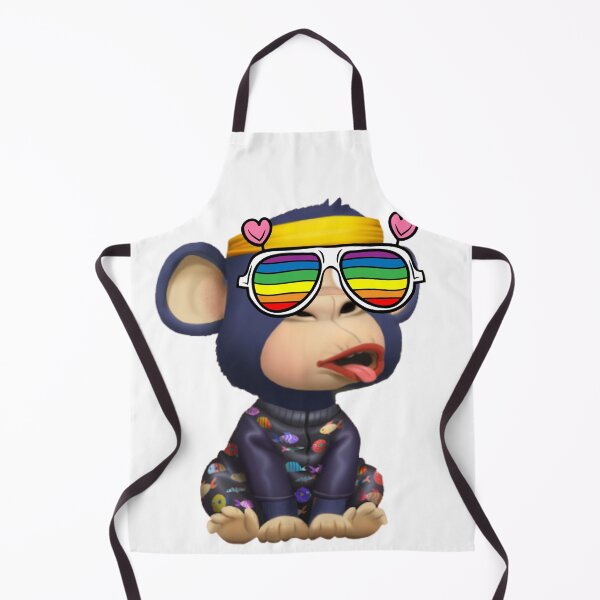Item preview, Cool Cute Baby Monkey With Glasses designed and sold by SolSel ⭐⭐⭐⭐⭐.