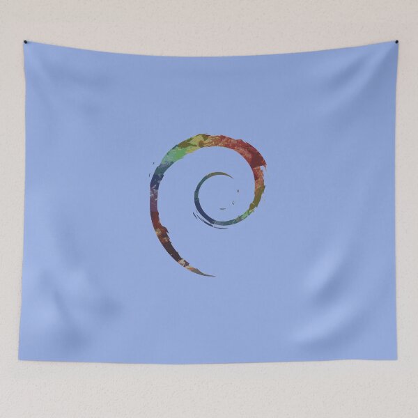 Item preview, Colorful Debian Essential T-Shirt designed and sold by KevinBroussard.