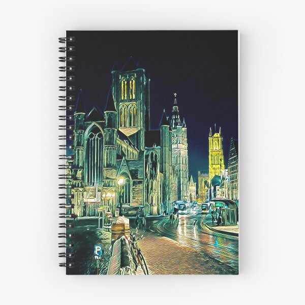 Item preview, Ghent Cityscape Picture Art designed and sold by KivancYucel.