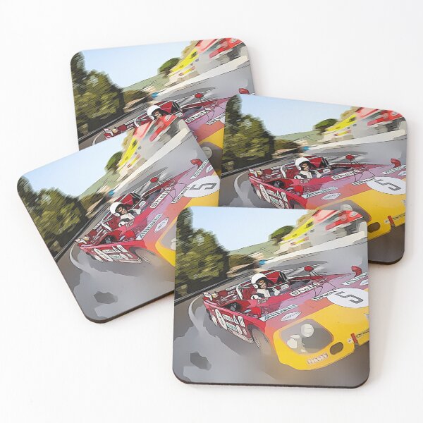 Item preview, Classic Alfa Romeo Mille Miglia Poster - Vintage Italian Racing Legend designed and sold by Road To Track.