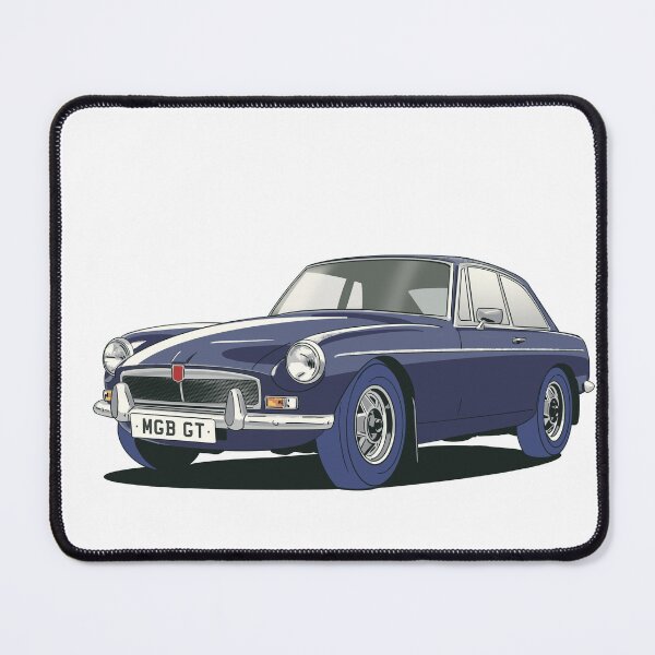 Item preview, MGB GT in Midnight Blue designed and sold by Webazoot Industries - Car Art.