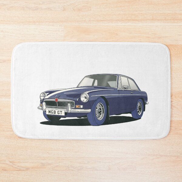 Item preview, MGB GT in Midnight Blue designed and sold by Webazoot Industries - Car Art.