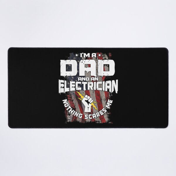 Item preview, Im A Dad And An Electrician Nothing Scares Me Electrician Dad designed and sold by SageTobias.