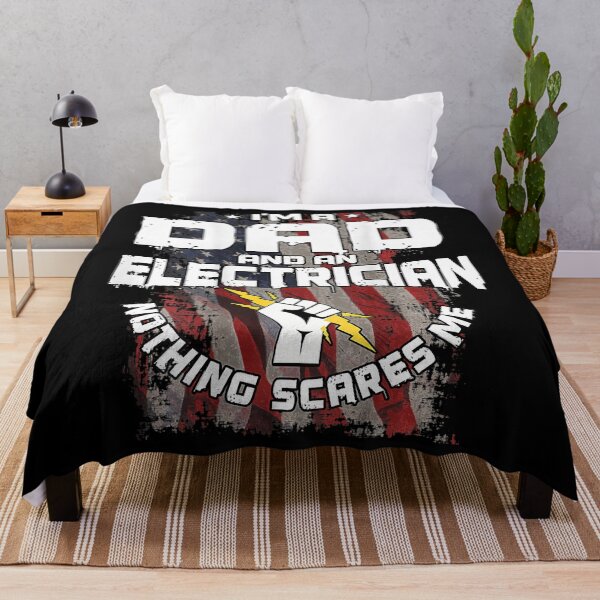 Item preview, Im A Dad And An Electrician Nothing Scares Me Electrician Dad designed and sold by SageTobias.