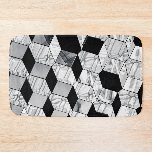 Item preview, Black and white checkered textile background designed and sold by BestDesign87.