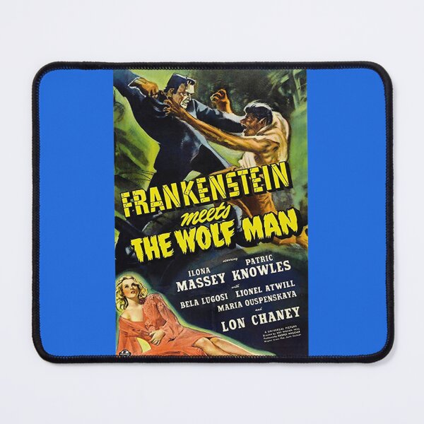 Item preview, Frankenstein Meets The Wolfman Classic T-Shirt designed and sold by ManuelKleina.