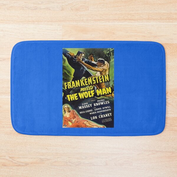 Item preview, Frankenstein Meets The Wolfman Classic T-Shirt designed and sold by ManuelKleina.