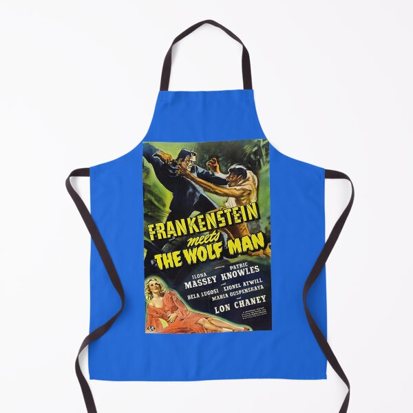 Item preview, Frankenstein Meets The Wolfman Classic T-Shirt designed and sold by ManuelKleina.