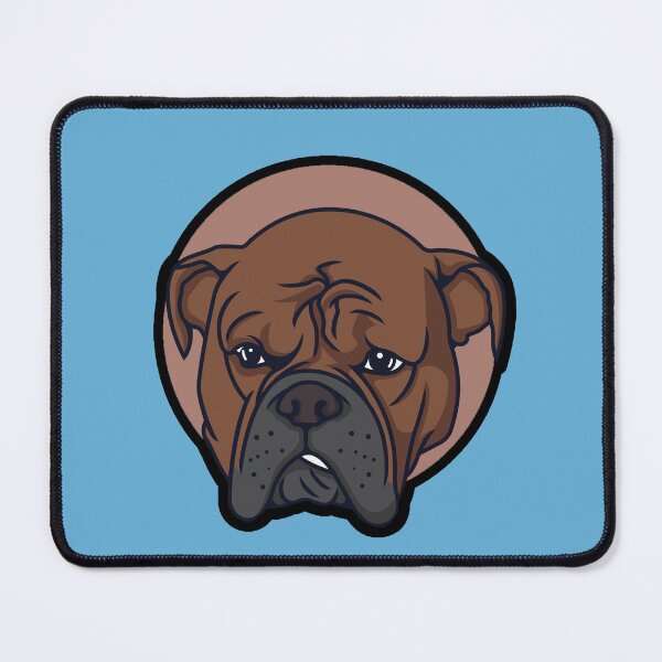 Item preview, sad pitbull designed and sold by Atheneadesign.