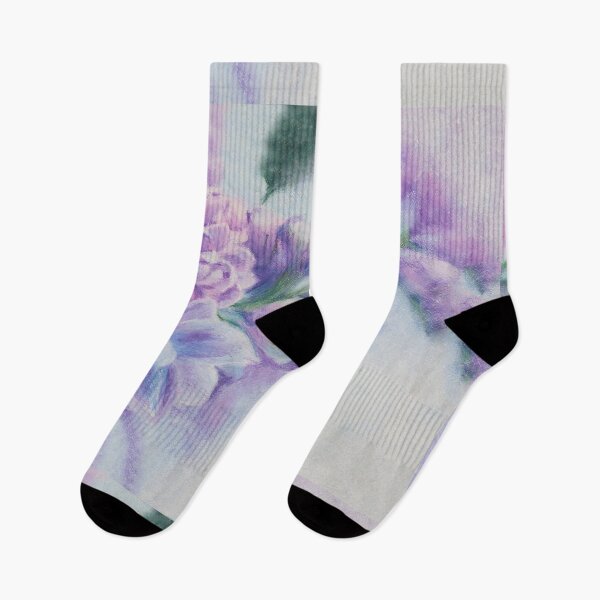 Item preview, Lilac pastels flowers designed and sold by Katenaz.